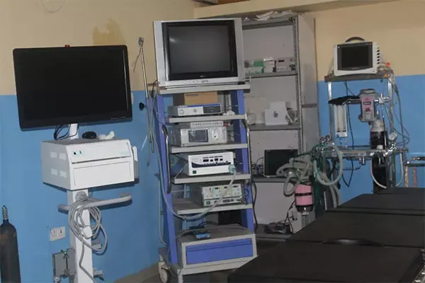 Laparoscopy camera and laser equipment