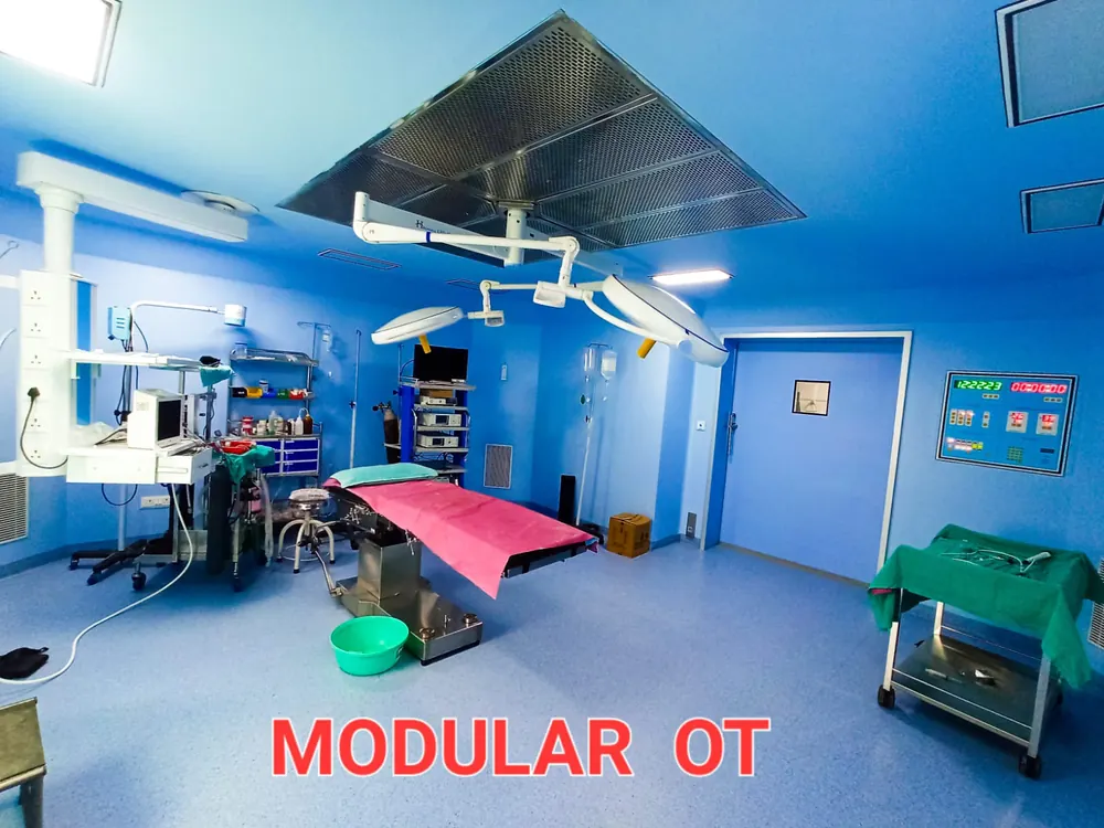 Modular operation theatre at Satyadev Hospital, Patna