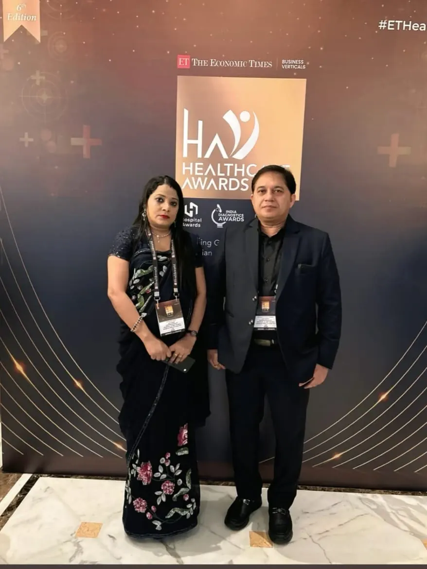 Dr. Kumar Rajesh Ranjan at The Economic Times Healthcare Awards 2026 venue